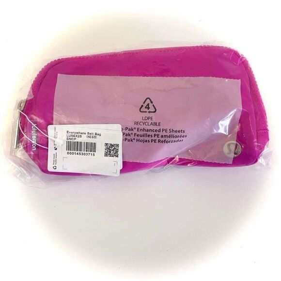 NWT Lululemon Sonic Pink Everywhere Belt Bag 1L - Picture 1 of 7
